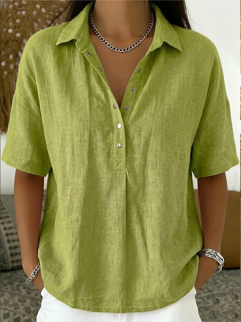 Green blouse